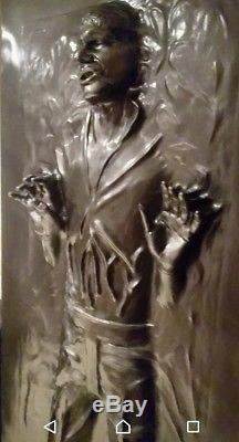 Life Full Size Han Solo In Carbonite The Thaw Prop Statue Star Wars