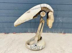 Life Size Star Wars Accurate Battle Droid Head With Base Kit 3D Printed