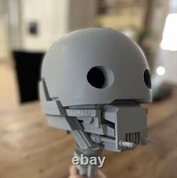 Life Size Star Wars Accurate Security Droid Head With Base Kit 3D Printed