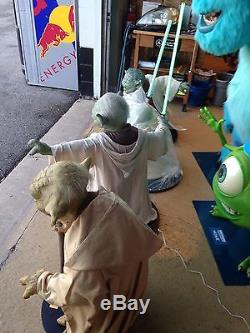 Life Size Star Wars Ultimate Yoda Collection Gentle Giant Pepsi Full Size Statue