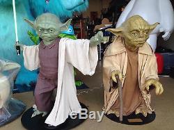 Life Size Star Wars Ultimate Yoda Collection Gentle Giant Pepsi Full Size Statue