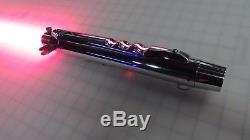 Lightsaber with Neopixel Blade, One-of-a-kind design, finger grips, lighted bar