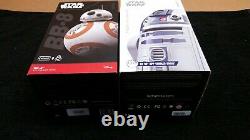 Lot of 2 Star Wars Sphero Disney App-Enabled Droid R2-D2 BB-8 Excellent Cond