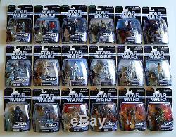 Lot of 33 Hasbro Star Wars THE SAGA COLLECTION Action Figures 2006