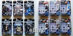 Lot of 33 Hasbro Star Wars THE SAGA COLLECTION Action Figures 2006