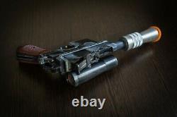 Luke Skywalker Merr-Sonn Model 57 blaster Star Wars Props Cosplay