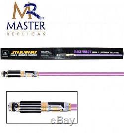 MR Master Replicas Star Wars Mace Windu purple Lightsaber FX metal Limited-NEW