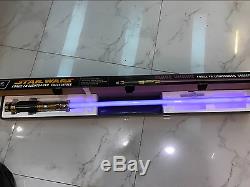 MR Master Replicas Star Wars Mace Windu purple Lightsaber FX metal Limited-NEW