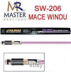 MR Master Star Wars Replicas Mace Windu Lightsaber FX metal Limited IN STOCK