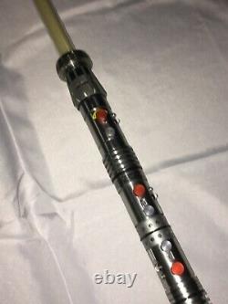 Master Replicas 2006 Star Wars Force Fx Darth Maul Double Bladed Lightsaber