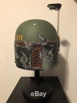 Master Replicas Boba Fett Helmet Ep. V Limited Edition #783/1500 Star Wars ESB