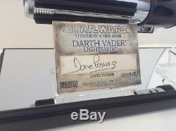 Master Replicas Darth Vader Lightsaber Double Signature Edition Star Wars