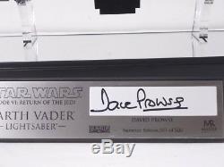 Master Replicas Darth Vader Lightsaber Signature Edition Star Wars ROTJ SW-164S