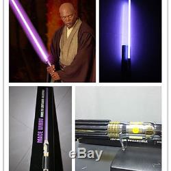 Master Replicas MR Star Wars Mace Windu Lightsabers 2005 sale of rare stock-NEW