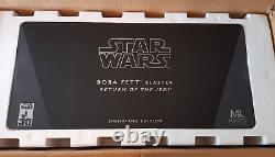 Master Replicas Star Wars Boba Fett Blaster Signature Edition Sw159se