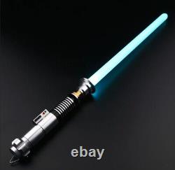 Metal Star Wars Master Replicas Lightsaber Obi-Wan Kenobi Lightsaber Hilt RGB #1