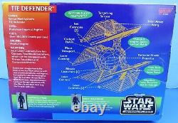 Micro Machines Action Fleet TIE DEFENDER'97 vtg Star Wars Playset MOC FREE SHIP