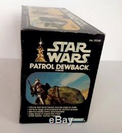 Mint In Sealed Nm Box Vintage 1983 Star Wars Patrol Dewback Action Figure Set