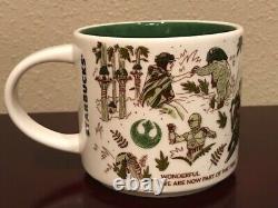 NEW -Star Wars Starbucks Been There Series Mug Set Of 3 Tatooine, Batuu & Endor
