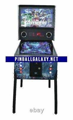 NEW Virtual Pinball Machine 350 Games, MARVEL, STAR WARS, WALKING DEAD ART