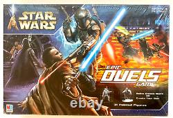 NIB Star Wars Epic Duels Game Sealed w Figurines