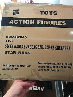 NIB Star Wars Vintage Collection Jabbas Sail Barge Khetanna Jabba the Hut figure