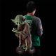 New Custom Star Wars 1/1 Life Size Master Yoda Statue 85cm Tall