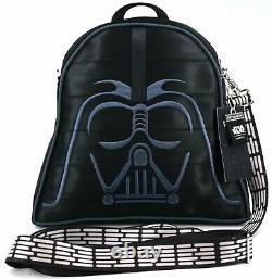 New Disney Harveys Star Wars Darth Vader Convertible Crossbody Backpack Purse