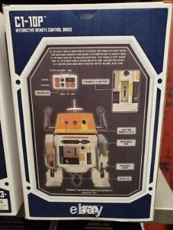 New Star Wars Galaxy's Edge Droid Depot C1-10P Chopper Remote Control Toy Rebels