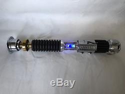 Obi-wan Kenobi Lightsaber with light up crystal chamber