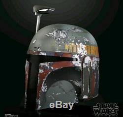 PRE ORDER Star Wars The Black Series Boba Fett Premium Electronic Helmet 5/4/20