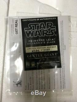 PRINCESS LEIA ORGANA as JABBA'S SLAVE Deluxe Statue by Gentle Giant NIB
