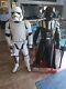 Pair Star Wars 4 Ft 48 Inch Darth Vader And Stormtropper Talking Poseable