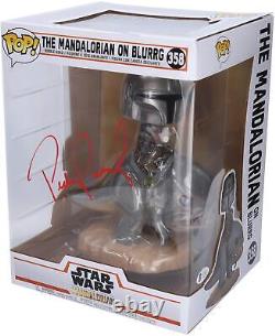 Pedro Pascal Star Wars Autographed The Mandalorian on Blurgg Funko Pop
