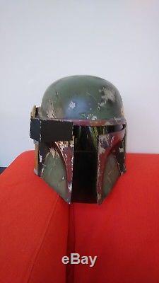 Professionally Painted Boba Fett Costume Prop Cosplay Helmet