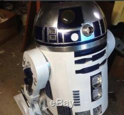 R2 D2 Star Wars 3 Leg Life Size High Quality Fibreglass Film Grade Kit New