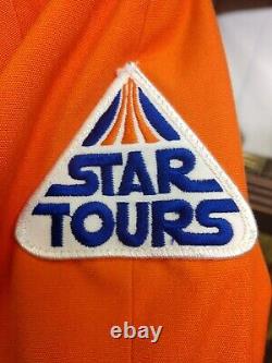 RARE Star Tours Cast Member Jacket Disney MGM Studios ride op's XL Star Wars