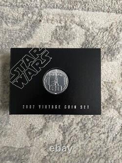 RARE Star Wars 30TH ANNIVERSARY COMPLETE 60 SILVER COIN SET WITH ALBUM MINT