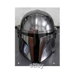 R. K-BRAND-Star Wars The Black Series The Mandalorian Premium Steel Helmet New