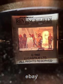 Rare! Boba Star Wars REVENGE OF THE JEDI Two Actual 35mm Film Slides 1159 2498