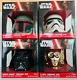 Rare Star Wars Set C3po Darth Vader Boba Fett Storm Trooper Ceramic Cookie Jars