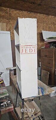 Rare Vintage Star Wars 1983 Return of the Jedi Book Shelf Display Case