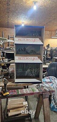 Rare Vintage Star Wars 1983 Return of the Jedi Book Shelf Display Case