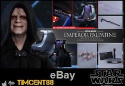 Ready! Hot Toys MMS468 Star Wars VI Return of the Jedi Emperor Palpatine Deluxe