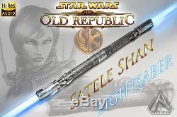 Rolightsaber Satele Shan Old Republic Jedi lightsaber STAR WARS light saber