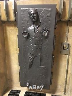 SIDESHOW COLLECTIBLES STAR WARS 1/6 Han Solo In Carbonite Environment