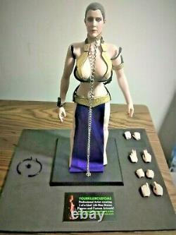 SLAVE LEIA sTAR wARS HOT EST TOYS 1/6th Pichen Figure Doll Anatomically Correct