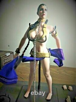 SLAVE LEIA sTAR wARS HOT EST TOYS 1/6th Pichen Figure Doll Anatomically Correct