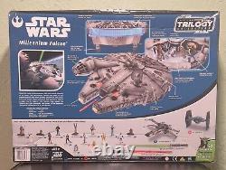 STAR WARS 2004 Trilogy Collection Electronic MILLENNIUM FALCON Sealed (Hasbro)