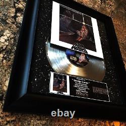 STAR WARS A NEW HOPE DVD Movie Award Vinyl LP Record GEORGE LUCAS DARTH VADER